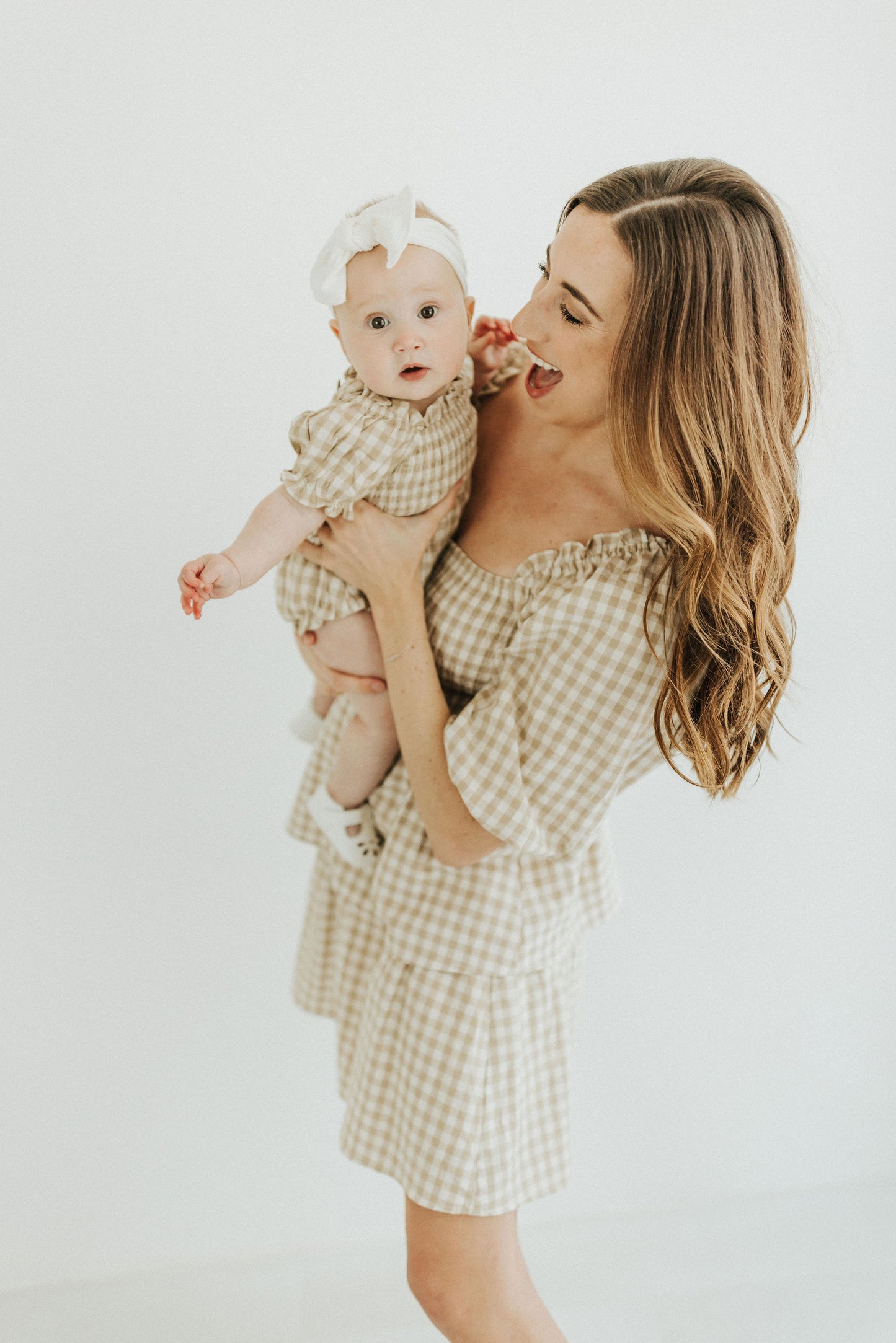 The Millie in Gingham Baby