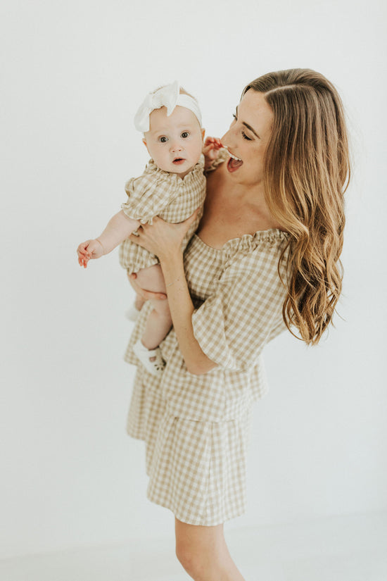 The Millie in Gingham Baby