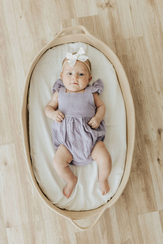 Lilac Bubble Romper