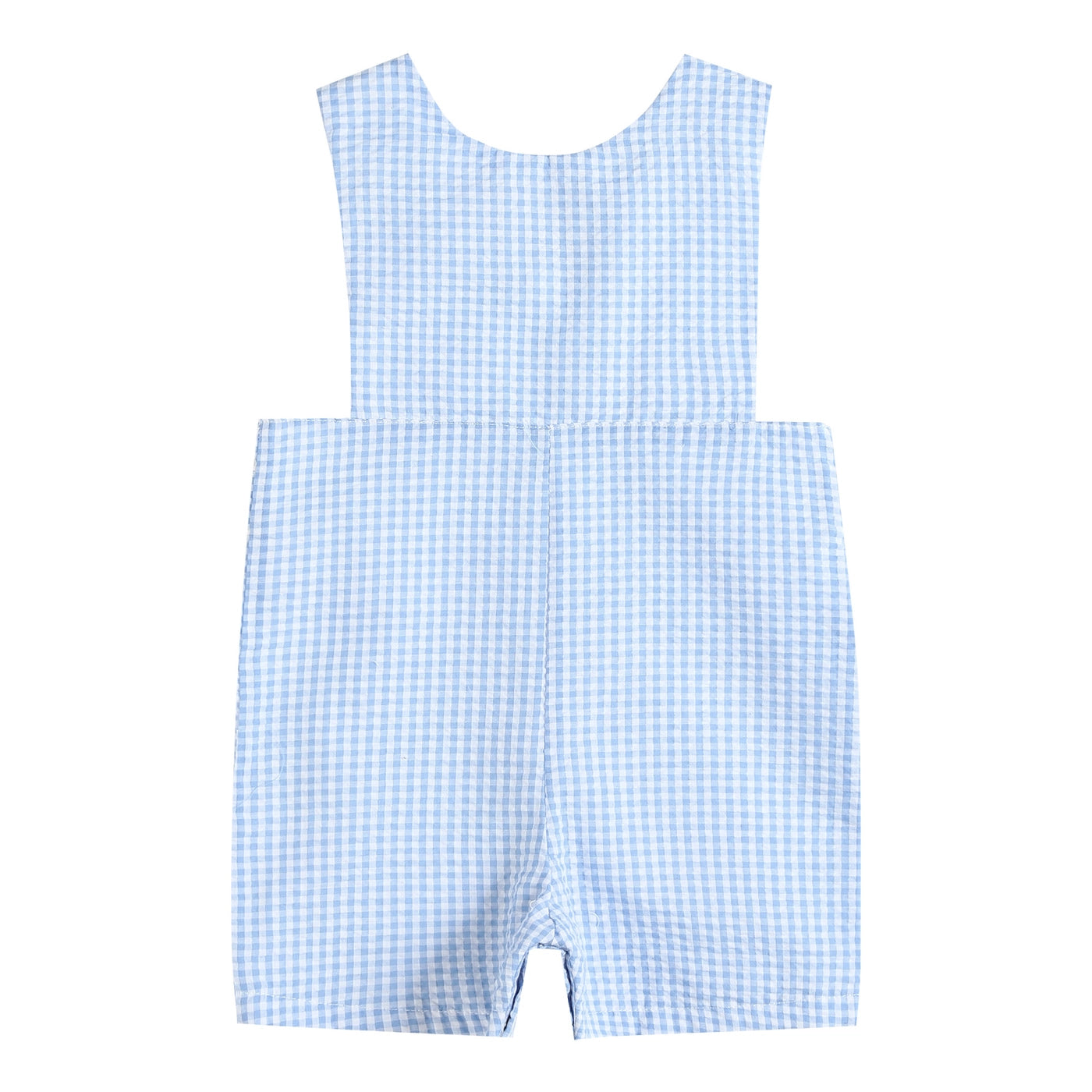 Blue Gingham Coveralls